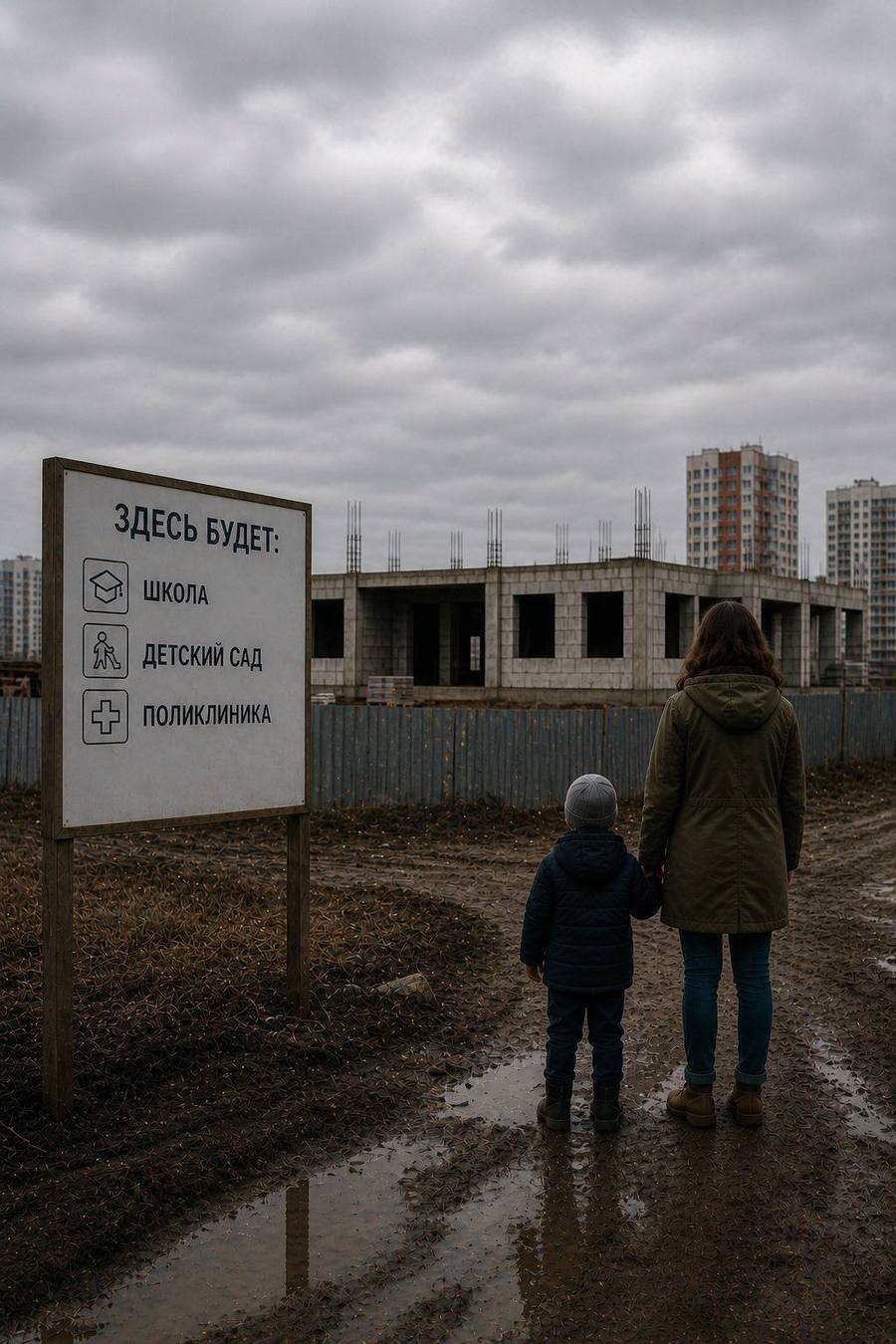 Слабая инфраструктура